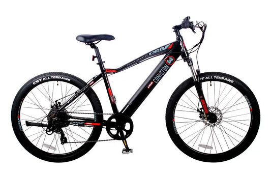 DALLINGRIDGE CONISTON HARDTAIL ELECTRIC MOUNTAIN BIKE, 27.5″ WHEEL – BLACK/RED