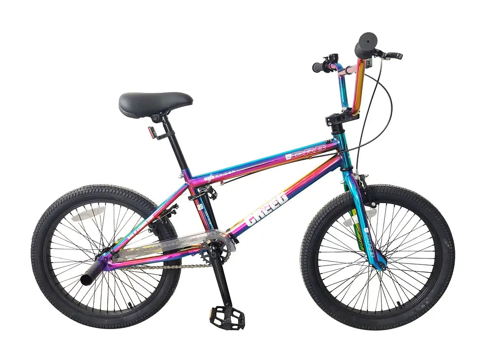 DRB CREED JUNIOR FREESTYLE BMX, 20″ WHEEL – NEO CHROME